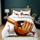 thumbnail image 1 of Sports Baseball Bedding Set for Child,Duvet Cover Sets with Queen Size,Boys Sports Quilt Cover Teens Polyester Comforter Cover Bed Sheets, 1 of 5