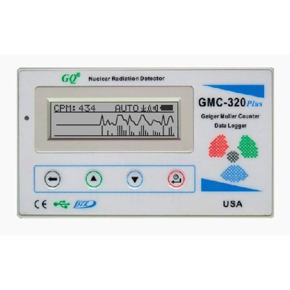 Dosímetro GQ GMC-320+V5 Detector de Radiación Inalámbrico