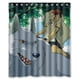 thumbnail image 1 of Cortina de ducha con diseño de soldados de asalto de Star Wars, juego de cortinas de baño con ganchos, tamaño 60 x 72 pulgadas, 1 of 3