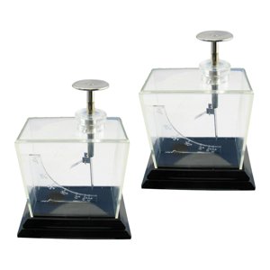 Magideal - Electroscopio De Hoja, Experimento De Física, Electroscopio De Lámina, Electrómetro Para Laboratorios, Instrumento De Enseñanza Eléctrica, Aparatos De