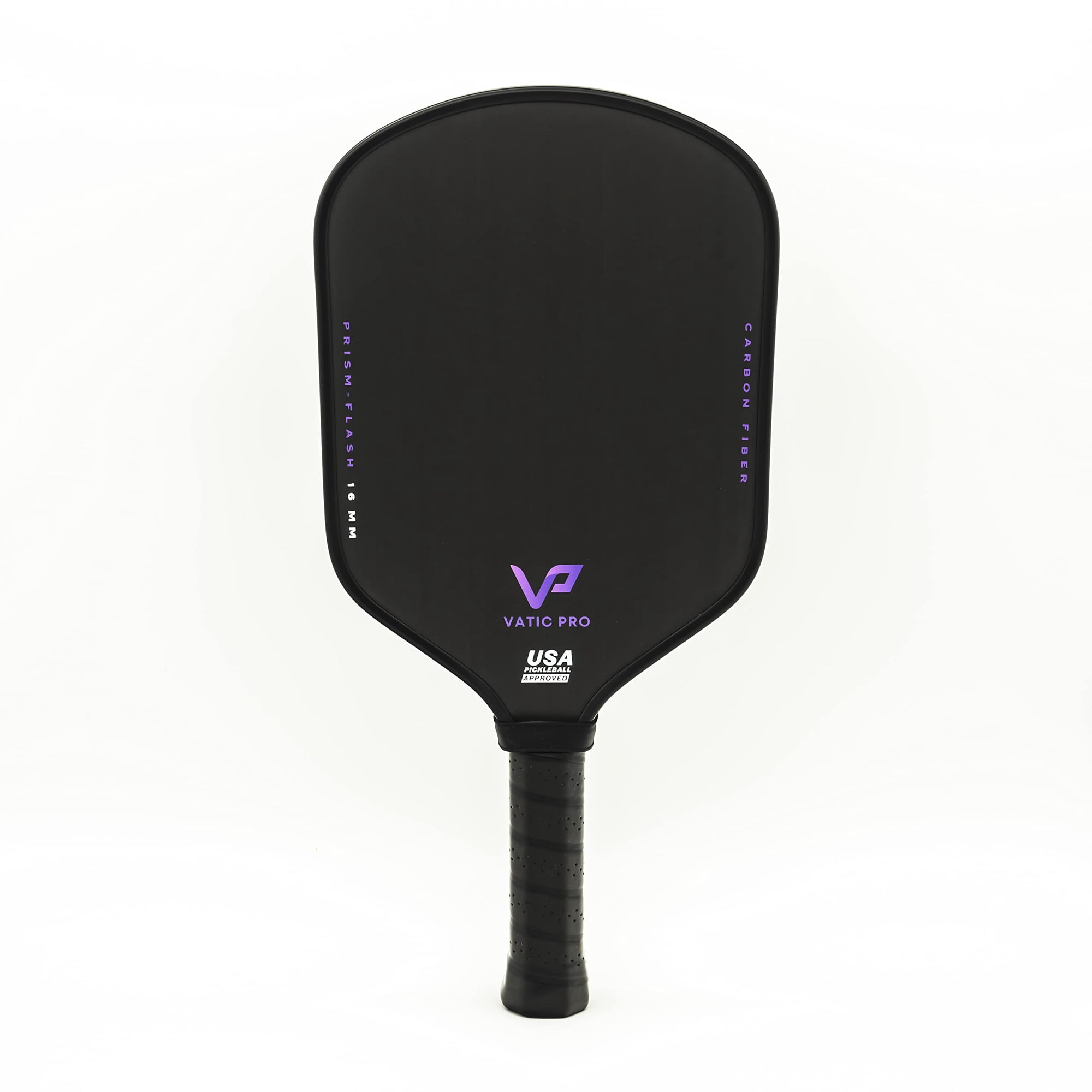 Pickleball Paddle Vatic Pro Prism Flash De Fibra De Carbono De 16 Mm