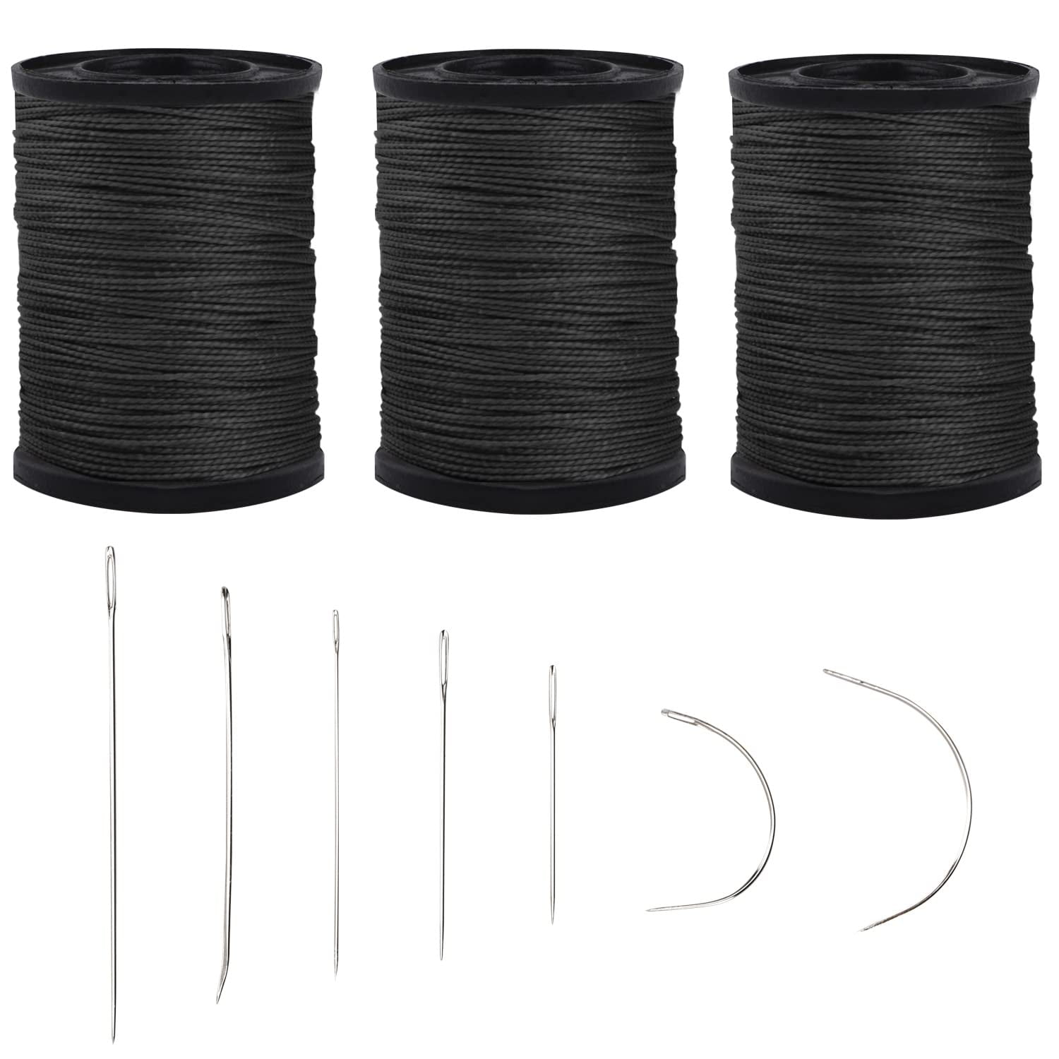 Kit De Reparación De Tapicería Topus Con 3 Hilos De Nailon Y 7 Agujas