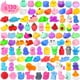 thumbnail image 1 of Juguete Mochi Squishy Para Niños 130 Unidades Para Aliviar El Estrés, 1 of 7