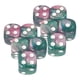 thumbnail image 1 of Juego De Dados D6 De 10 Uds., Dados Poliédricos Para Fiesta, Recuerdo, Reunión Familiar, Café, Estilo D, 1 of 5