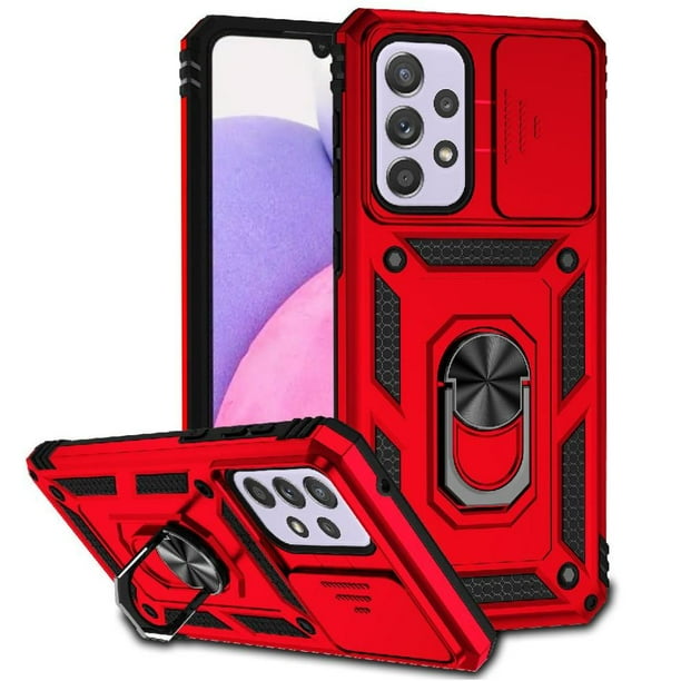 Estuche GANGXUN para Samsung Galaxy A33 5G, soporte giratorio 360°, estilo mecánico y magnético
