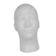 thumbnail image 1 of Cabeza de Maniquí de Espuma para Peluca Masculina, Soporte Portátil, Ligero, Multifuncional, Profesional, con Base Estable, para Exhibición de Sombrer, 1 of 5