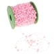 thumbnail image 4 of Perlas de imitación de 60m Perlas de cadena Guirnalda de decoración de mesa de boda 8mm + 3mm rosa, 4 of 5