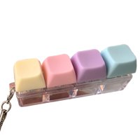 Bothyi - Llavero Con Teclado, Juguete Sensorial, Juguete Relajante Para Regalar A Adultos, Niños Y Adolescentes, 4 Teclas