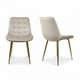 thumbnail image 2 of Pack de 2 Sillas Milano Patas Doradas, 2 of 2