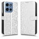 thumbnail image 1 of Funda Cartera Lunares Motorola Moto G 5G 2025 con Tarjetero, Correa y Soporte Plata, 1 of 6