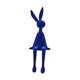 thumbnail image 1 of Figura De Conejo Sentado, Centro De Mesa, Adorno De Animal Para El Hogar, Escritorio, Hotel, Talla S, Azul, 1 of 5