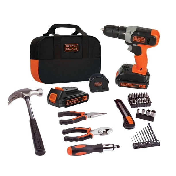 Taladro Atornillador Taladro Rotación 20V + 54 Piezas