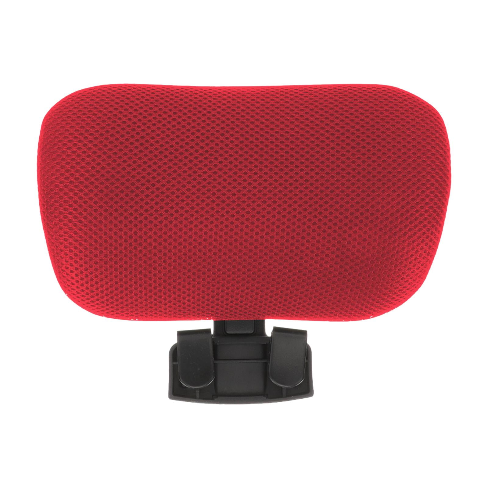 Bothyi - Reposacabezas Para Silla De Oficina, Ergonómico, Fácil De Instalar, Cojín Duradero Para Soporte Para El Cuello, Color Rojo
