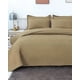 thumbnail image 2 of Cobertor De Lujo Quilt Verano Plaza Y Media Caqui, 2 of 3