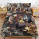 thumbnail image 1 of Hotel Transylvania Comforter Set 3 Pieces Quilt Cover Set Soft Bedding Sets for All Seasons, 1 of 5