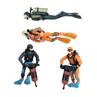 Bothyi - Figuras De Buzo Decoraciones Creativas Para Acuarios Adornos De Escritorio Modelos De Buzo 4 Figuras De Buzo