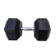 thumbnail image 1 of Mancuerna Hexagonal 50 Kg Negro, 1 of 6
