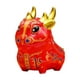 thumbnail image 2 of Figuras De Dragón Del Año Chino De Porcelana, Bote De Recuerdo Para Decoración Navideña, Color Rojo, 2 of 5