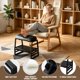 thumbnail image 5 of Reposapiés Arejonner ajustable de doble nivel ergonómico negro, 5 of 6