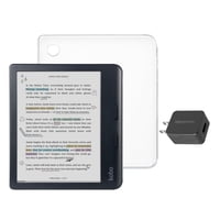 Ereader Kobo Libra De Color Negro Con Paquete De Funda Y Adaptador De Corriente Alterna
