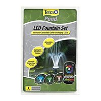 Juego De Fuentes Led Tetrapond Con Control Remoto Que Cambia De Color