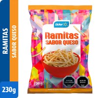 Ramitas Sabor Queso 230 G Lider