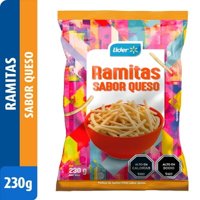 Ramitas Sabor Queso 230 G Lider