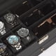 thumbnail image 4 of Caja de Relojes GLJ de 6 Ranuras y 2 Niveles con Forro de Terciopelo, 4 of 8