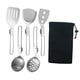 thumbnail image 1 of Juego De Utensilios De Cocina De Campamento 6x Juego De Utensilios De Cocina De Metal Compacto Para Picnic BBQ Travel, 1 of 5