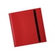 thumbnail image 2 of Carpeta de tarjetas 12 bolsillos Carpeta de tarjetas deportivas Diseño de correa 480 tarjetas Álbum de colección de tarjetas de doble protección para Rojo, 2 of 5