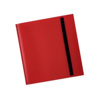 Bothyi - Carpeta De Tarjetas Con Diseño De Correa, Álbum De Almacenamiento Para Coleccionista De 480 Tarjetas Para Tarjetas De Juego, Color Rojo