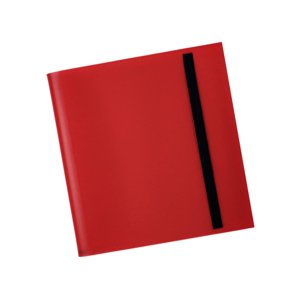 Bothyi - Carpeta De Tarjetas Con Diseño De Correa, Álbum De Almacenamiento Para Coleccionista De 480 Tarjetas Para Tarjetas De Juego, Color Rojo