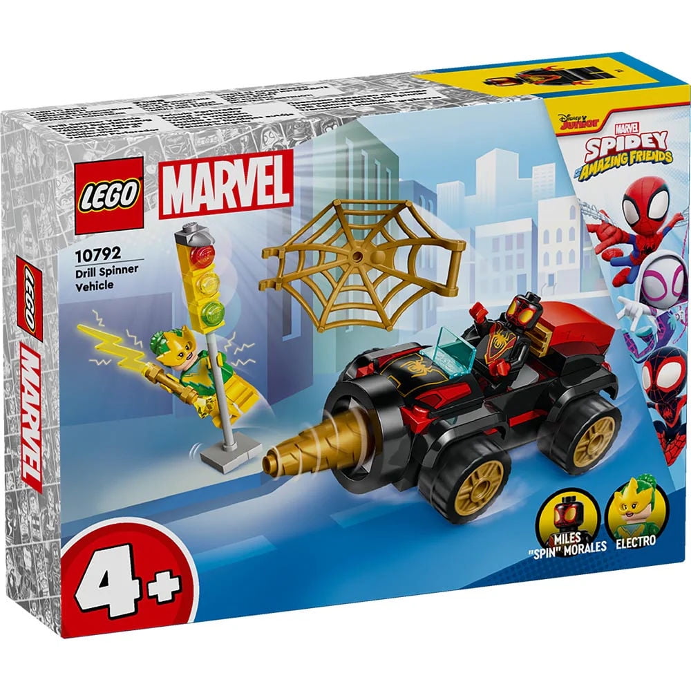 Bloques De Construcción Lego Spidey Vehículo Perforador (10792)