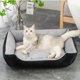 thumbnail image 3 of Cama Extra Grande Para Perro Forro Suave Color Negra Gris, 3 of 7