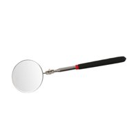 Magideal - Mirror De Inspección De Automóviles Espejo Redondo Extensible Herramienta De Reparación Automotriz De Rotación De 360 Grados Con Led Para Garaje 82 Cm
