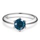 thumbnail image 3 of Moissanite Ring para Mujer 1Uds Color D VVS1 Anillos de Diamante de Plata Esterlina S925 Moissanita Aniversario Promesa Anillos de Boda para Mujer con Certificado, 3 of 9