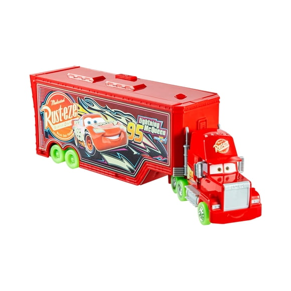 Set de juego Toy Truck Mattel Disney Pixar Cars Glow Racers Mack