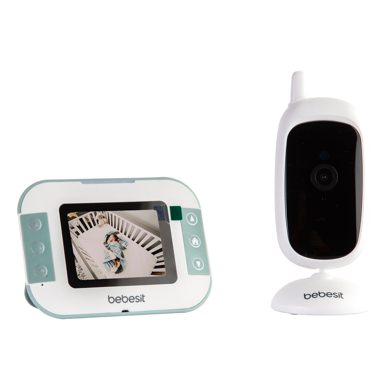 Cámara Monitor Portatil Bebe Lcd 2.4 Visión Nocturna Bebesit