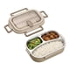 thumbnail image 1 of Caja Bento REGALWOVEN, Lonchera para Adultos, Contenedor de Preparación de Comidas a Prueba de Fugas con 3 Compartimentos y Acero Inoxidable 304 para Trabajo y Viajes Marrón Claro-2, 1 of 5