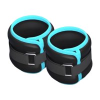 Magideal - 2 Piezas Pesas Para Tobillos Brazaletes Con Peso Accesorios De Gimnasio Y Pesas Para Piernas Con Diseño Ergonómico Que Se Adapta Cómodamente A Muñeca Total 2 Kg 31 Cm X 12 Cm