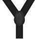 thumbnail image 3 of Tirantes trilece negros para hombre y mujer, 3 of 7