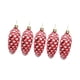 thumbnail image 1 of 5 Piezas De Adornos De Piñas De Navidad Colgantes Con Purpurina Para Decorar Fiestas De Aniversario En Rojo, 1 of 3