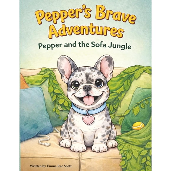 Libro Para Colorear Peppers Brave Adventures Pepper Y La Jungla Del Sofá