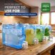 thumbnail image 3 of Dispensador de agua HYDRAFITT de 4,2 litros, a prueba de fugas, libre de BPA, 3 of 8