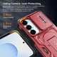 thumbnail image 3 of Funda Resistente para Samsung Galaxy S25 5G / S24 5G, Cubierta a Prueba de Golpes de Grado Militar con Protector Deslizante para Lente de Cámara, Soporte de 2 Vías, Antideslizante, Protección contra, 3 of 8