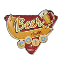Muebles Santa Ana - Letrero Vintage Led Beer Cold