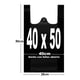 thumbnail image 1 of Bolsa de basura tipo camiseta negra 40x50 cm 100 unidades, 1 of 2