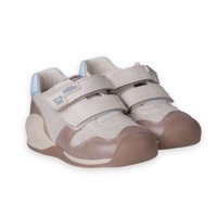 Zapatillas Recién Nacido Niño Beige Pillin
