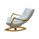 thumbnail image 2 of Silla Mecedora Con Apoya Brazo Gris Lino, 2 of 3