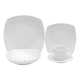 thumbnail image 2 of Juego vajilla porcelana 30 piezas cuadrado set Blanco, 2 of 3